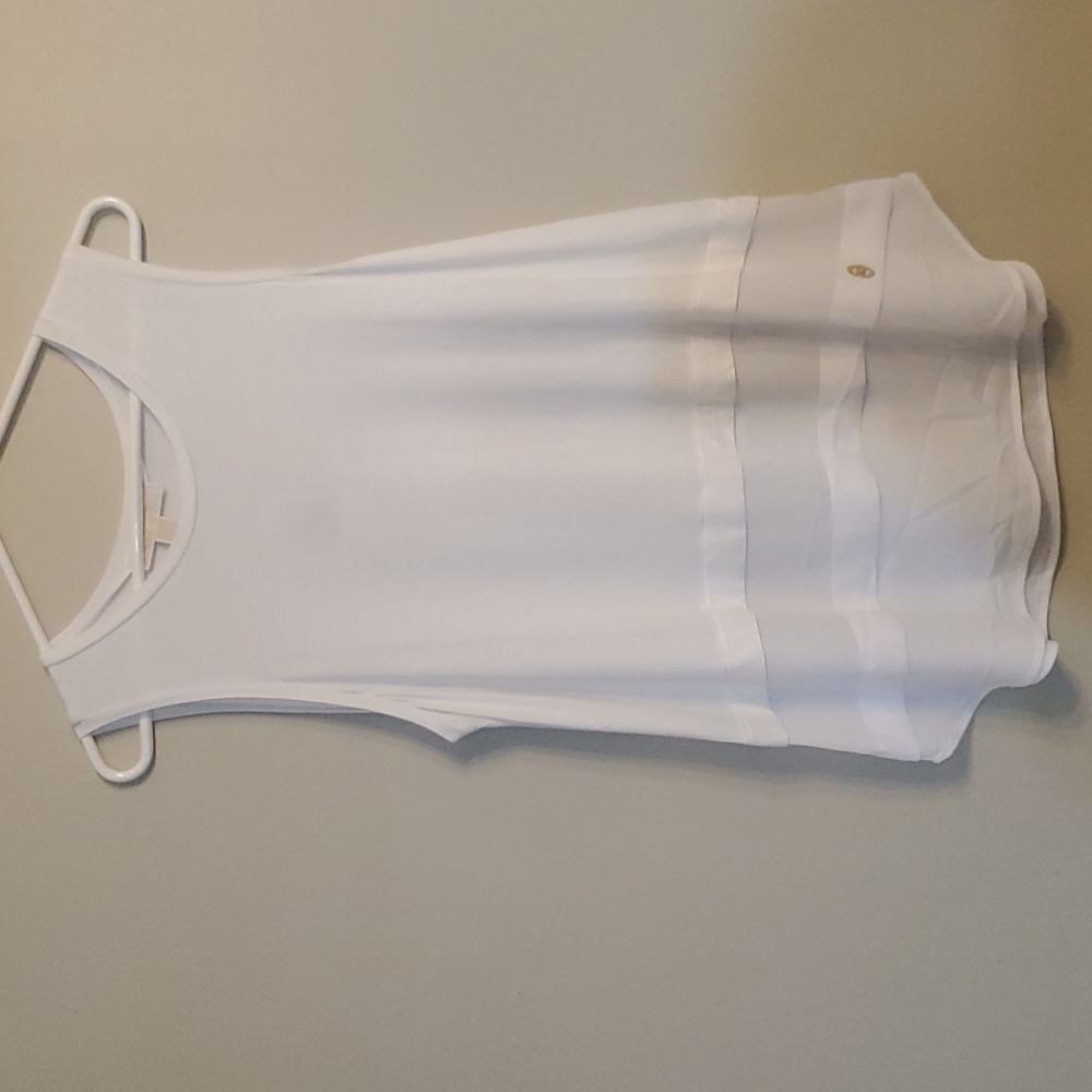 Michael  Michael Kors  beautiful tank size L nwt  t-shirt and sheer material